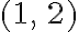 (1,\,2)