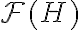 \mathcal{F}(H)
