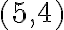 (5,4)