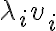 \lambda_i v_i